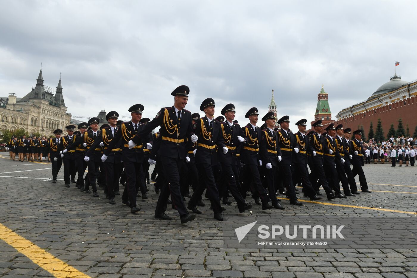 Moscow Interior Ministry's university graduation ceremony
