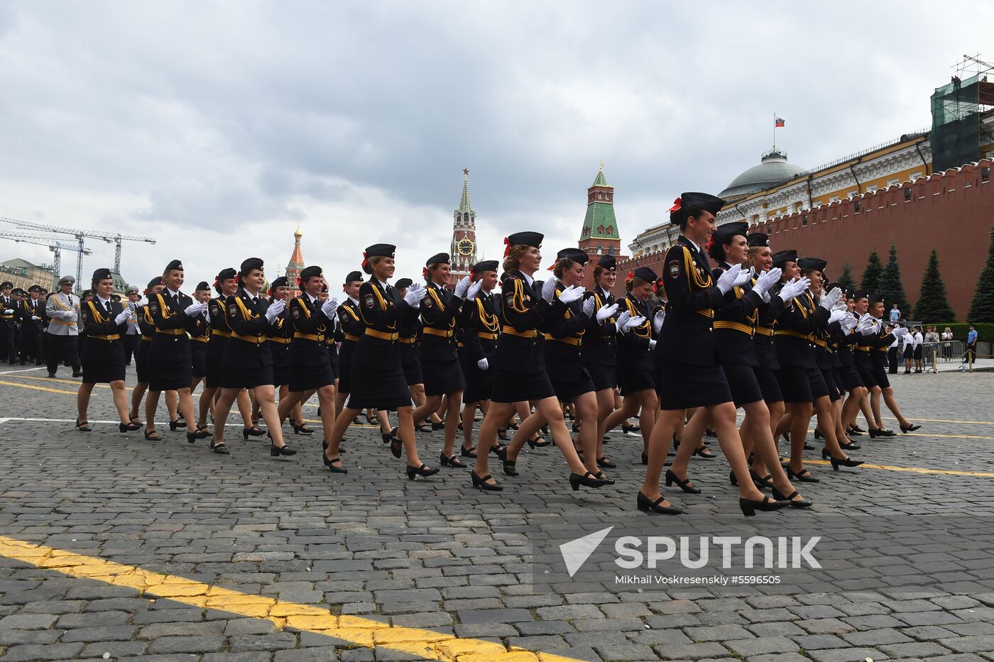 Moscow Interior Ministry's university graduation ceremony