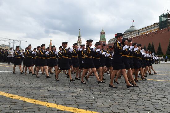 Moscow Interior Ministry's university graduation ceremony