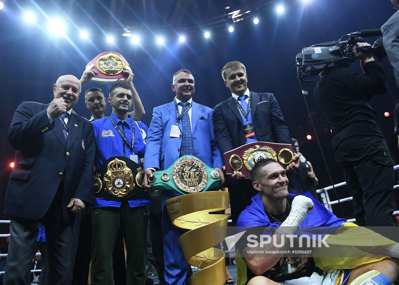 Boxing. Gassiev vs. Usyk