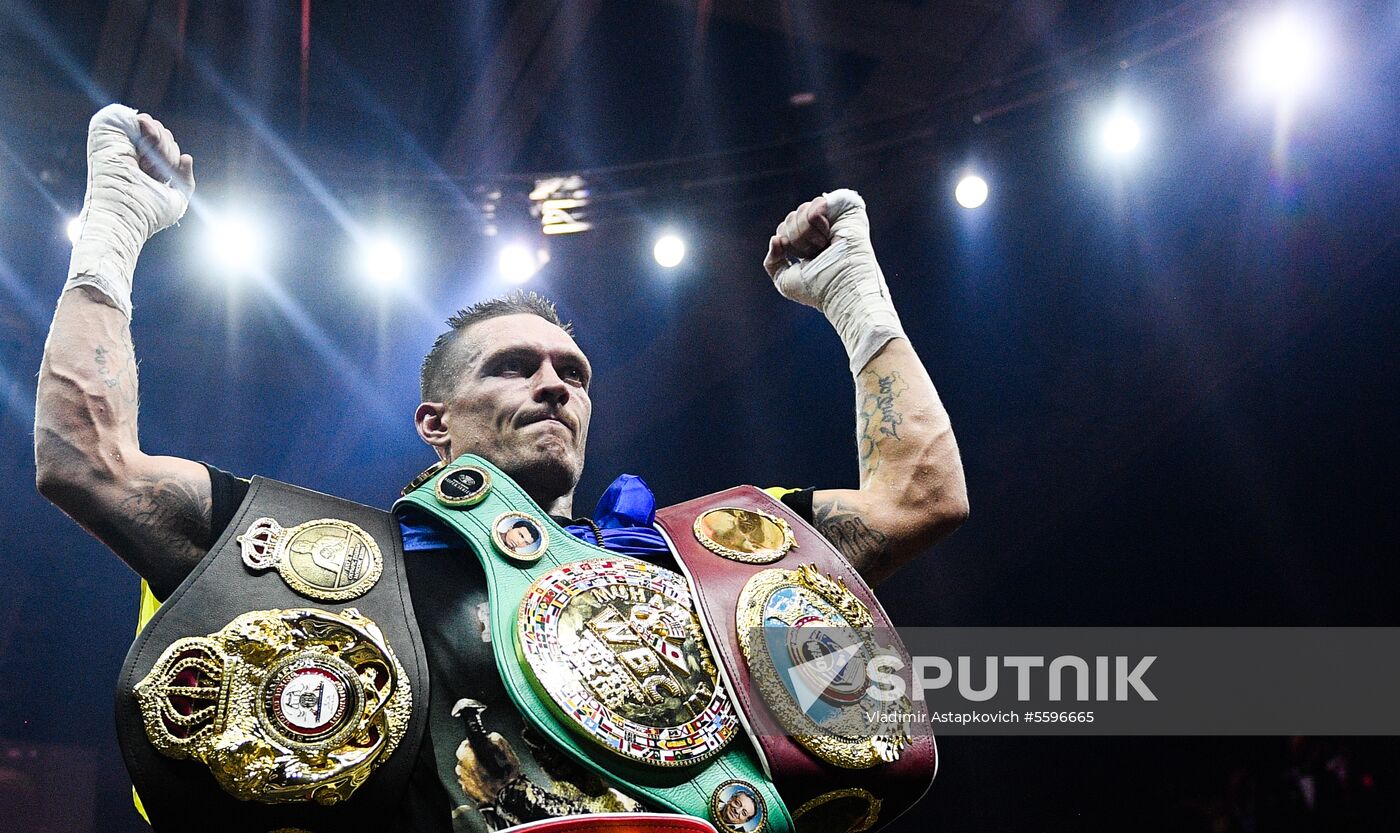 Boxing. Gassiev vs. Usyk