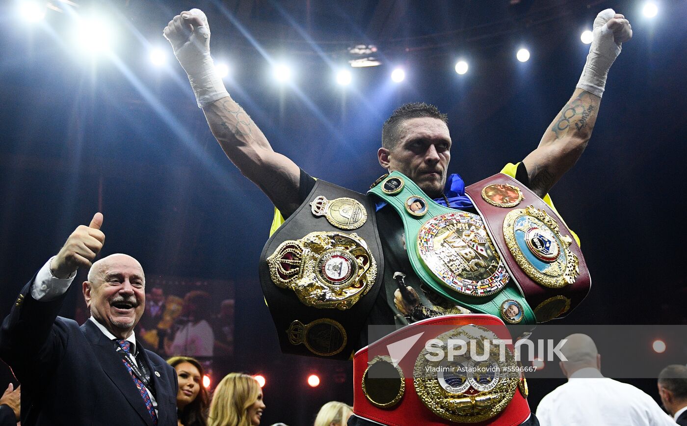 Boxing. Gassiev vs. Usyk