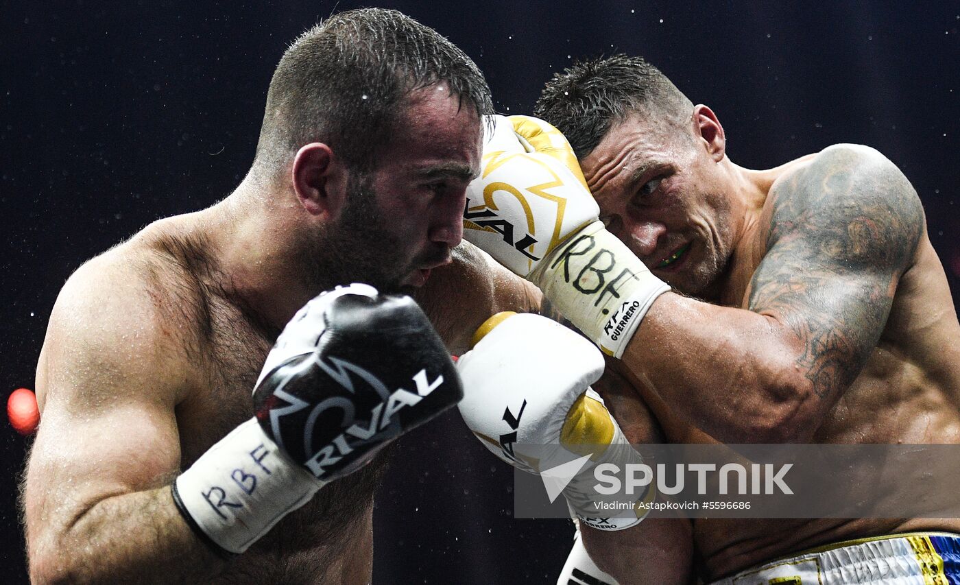 Boxing. Gassiev vs. Usyk