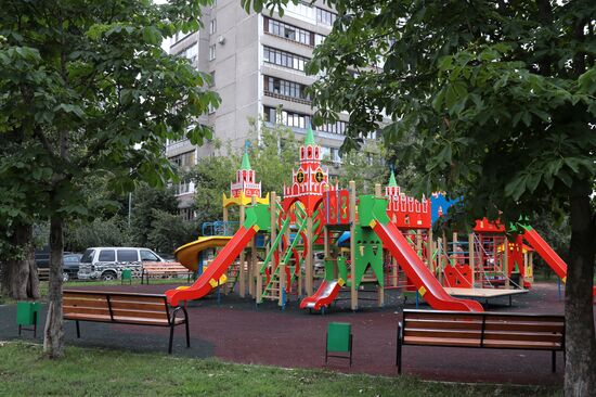 Best maintained courtyards in Moscow