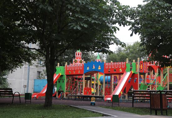 Best maintained courtyards in Moscow