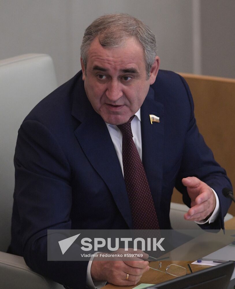 State Duma plenary meeting