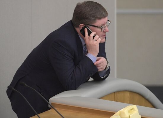 State Duma plenary meeting