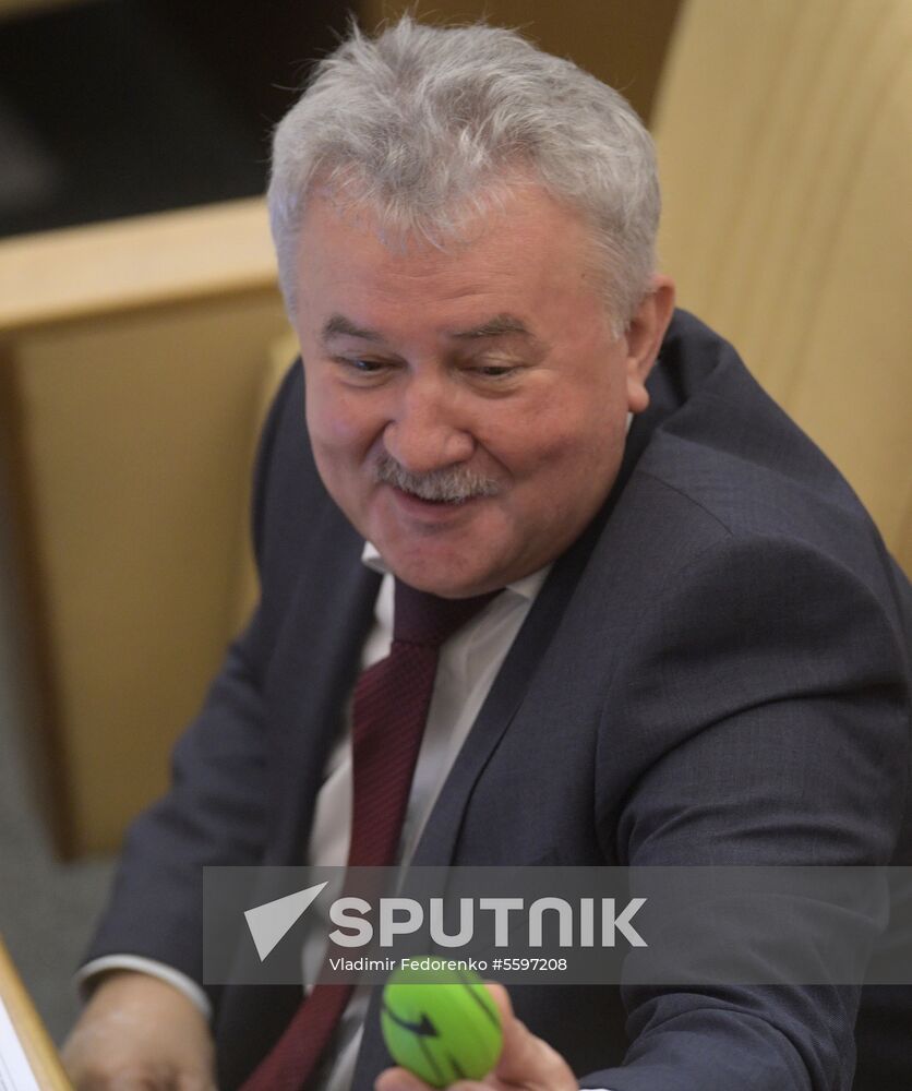 State Duma plenary meeting