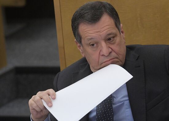 State Duma plenary meeting