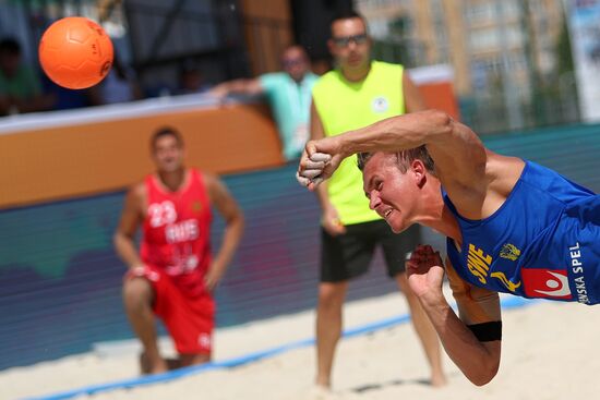 Beach Handball. 2018 World Championships. Day one