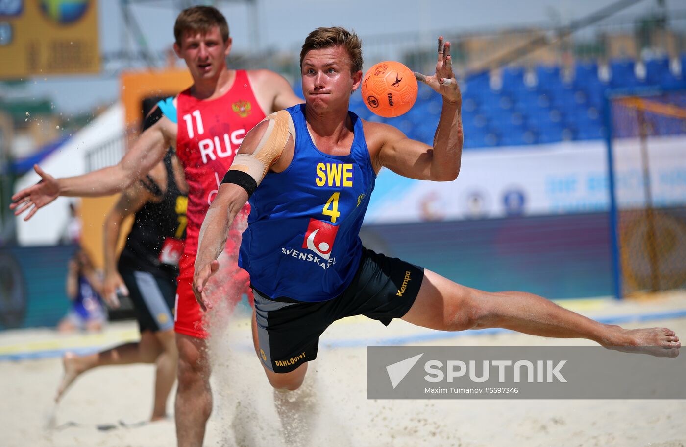 Beach Handball. 2018 World Championships. Day one