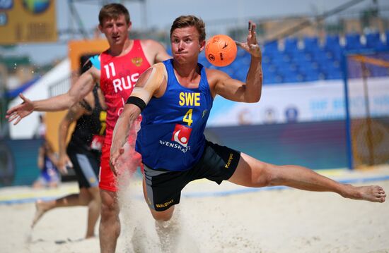 Beach Handball. 2018 World Championships. Day one