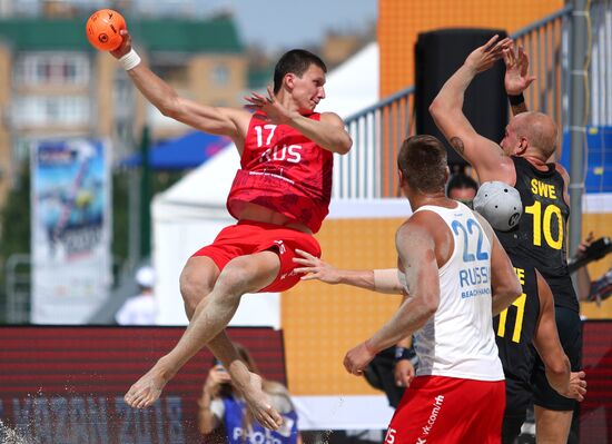 Beach Handball. 2018 World Championships. Day one