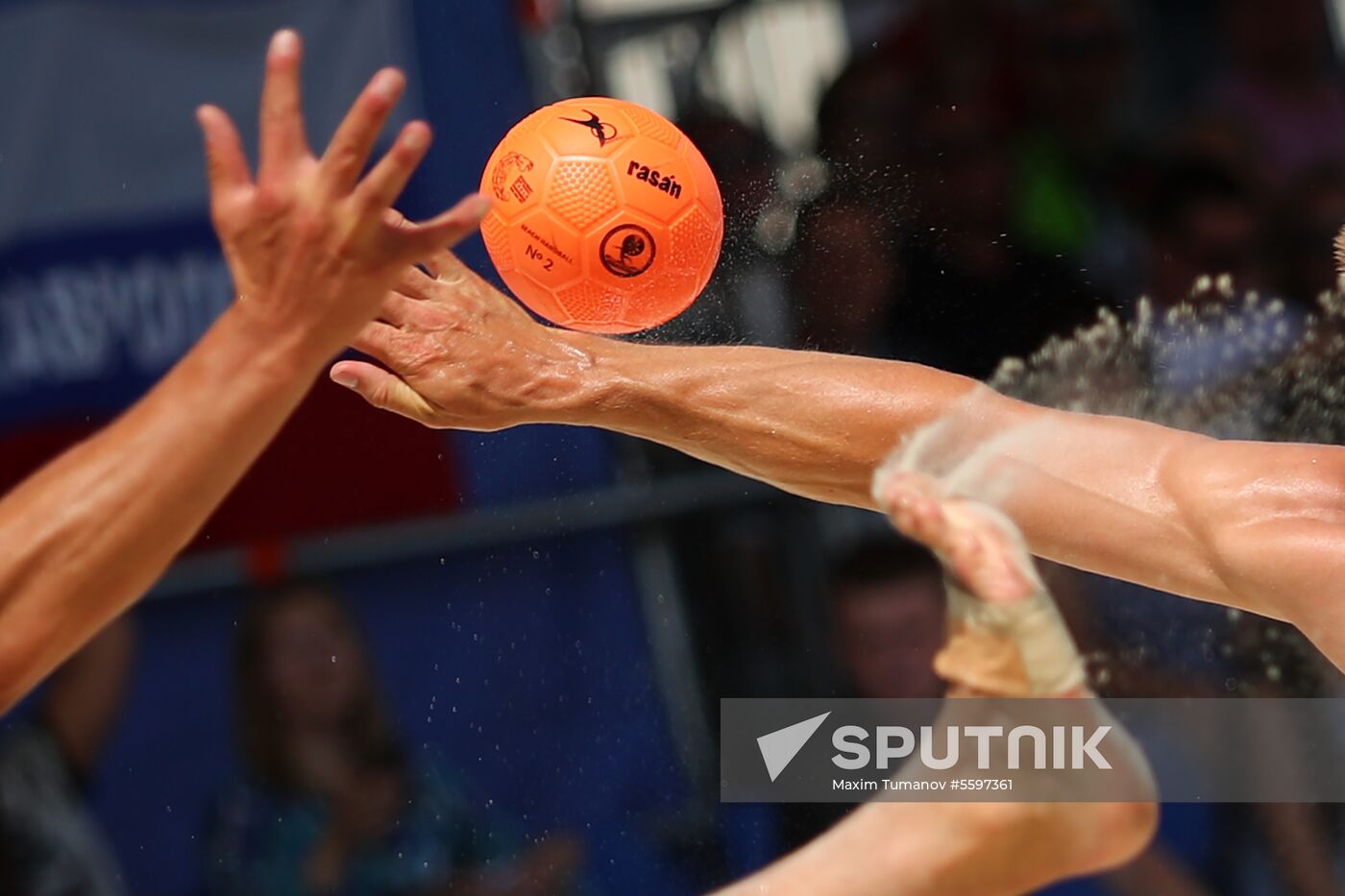 Beach Handball. 2018 World Championships. Day one