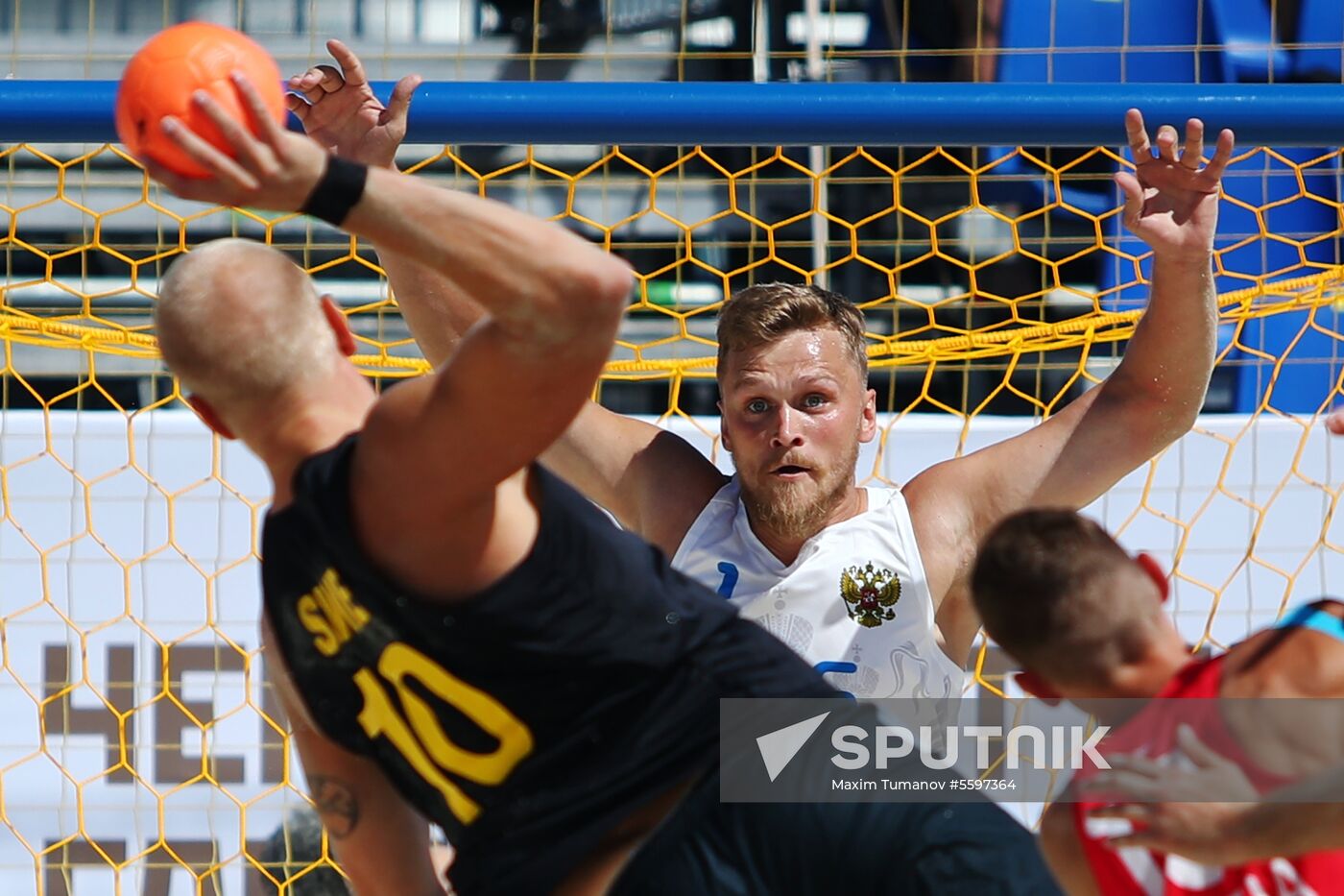 Beach Handball. 2018 World Championships. Day one