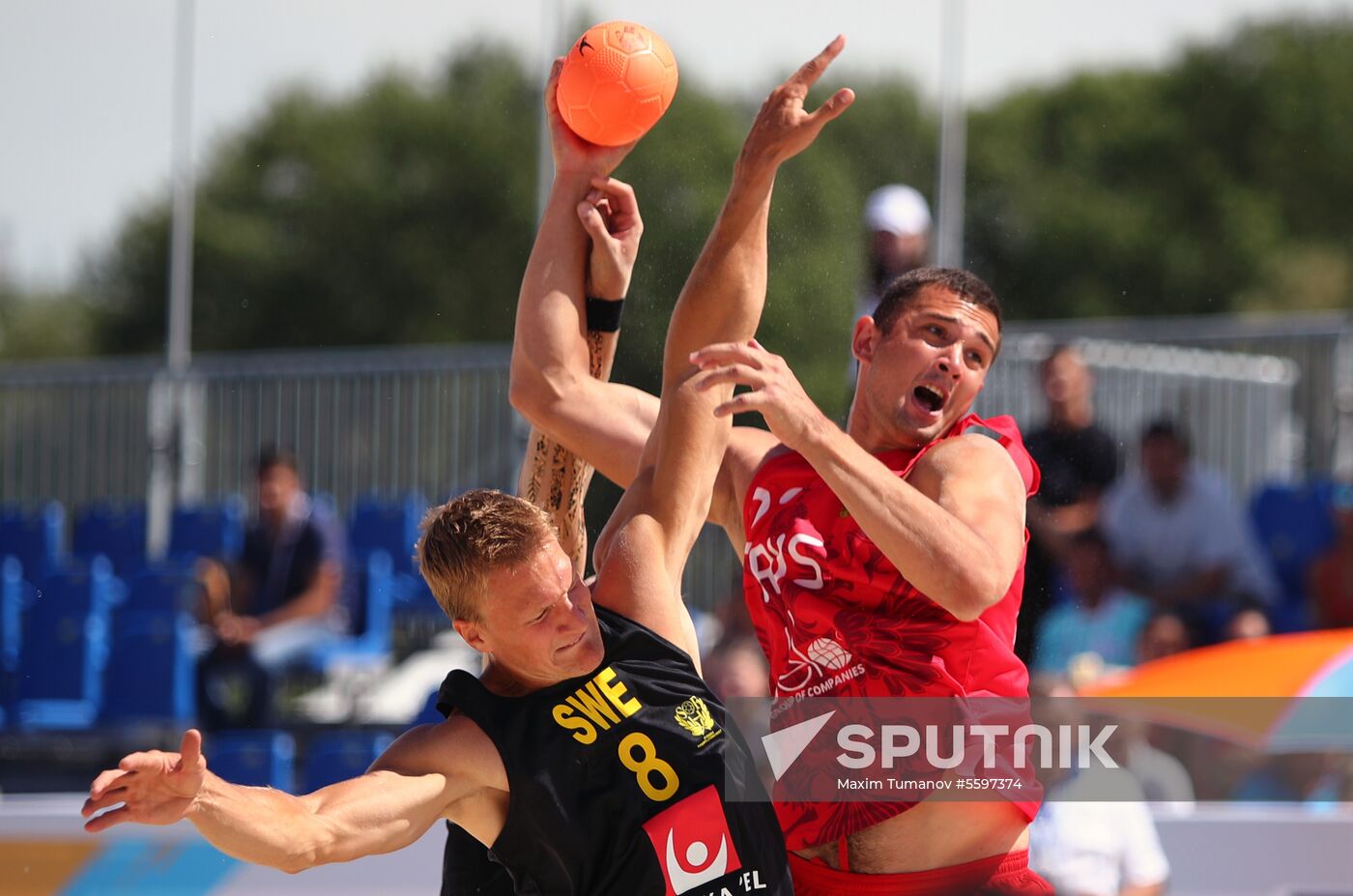 Beach Handball. 2018 World Championships. Day one