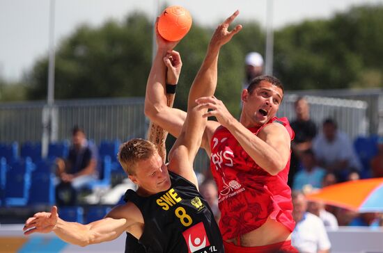 Beach Handball. 2018 World Championships. Day one