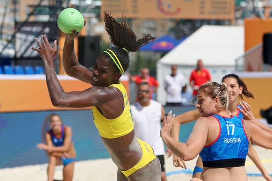 Beach Handball. 2018 World Championships. Day one
