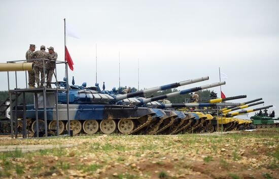 Preparations for Tank Biathlon 2018 international competition
