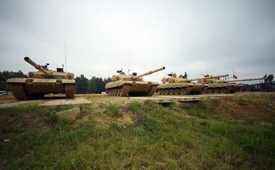 Preparations for Tank Biathlon 2018 international competition
