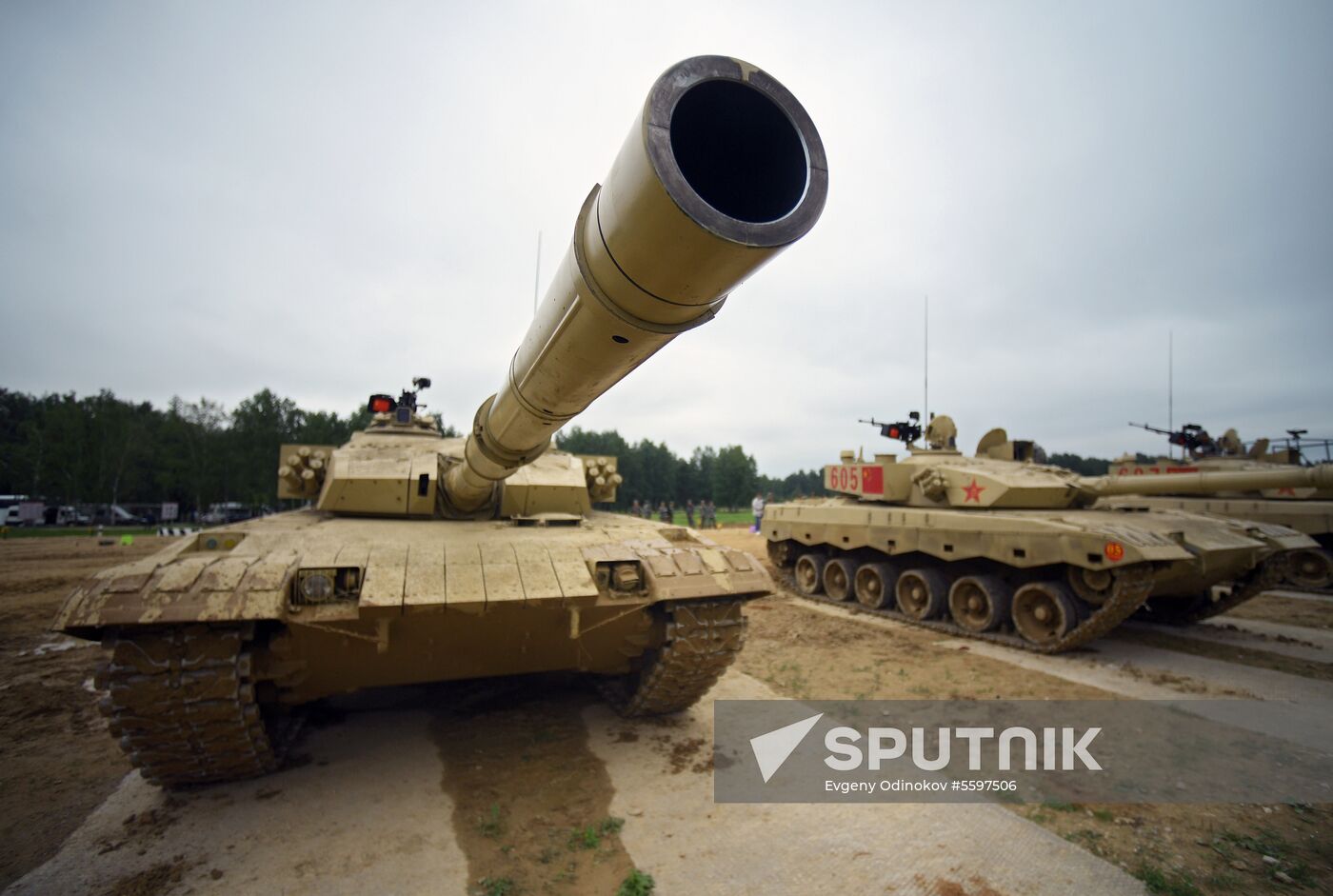 Preparations for Tank Biathlon 2018 international competition