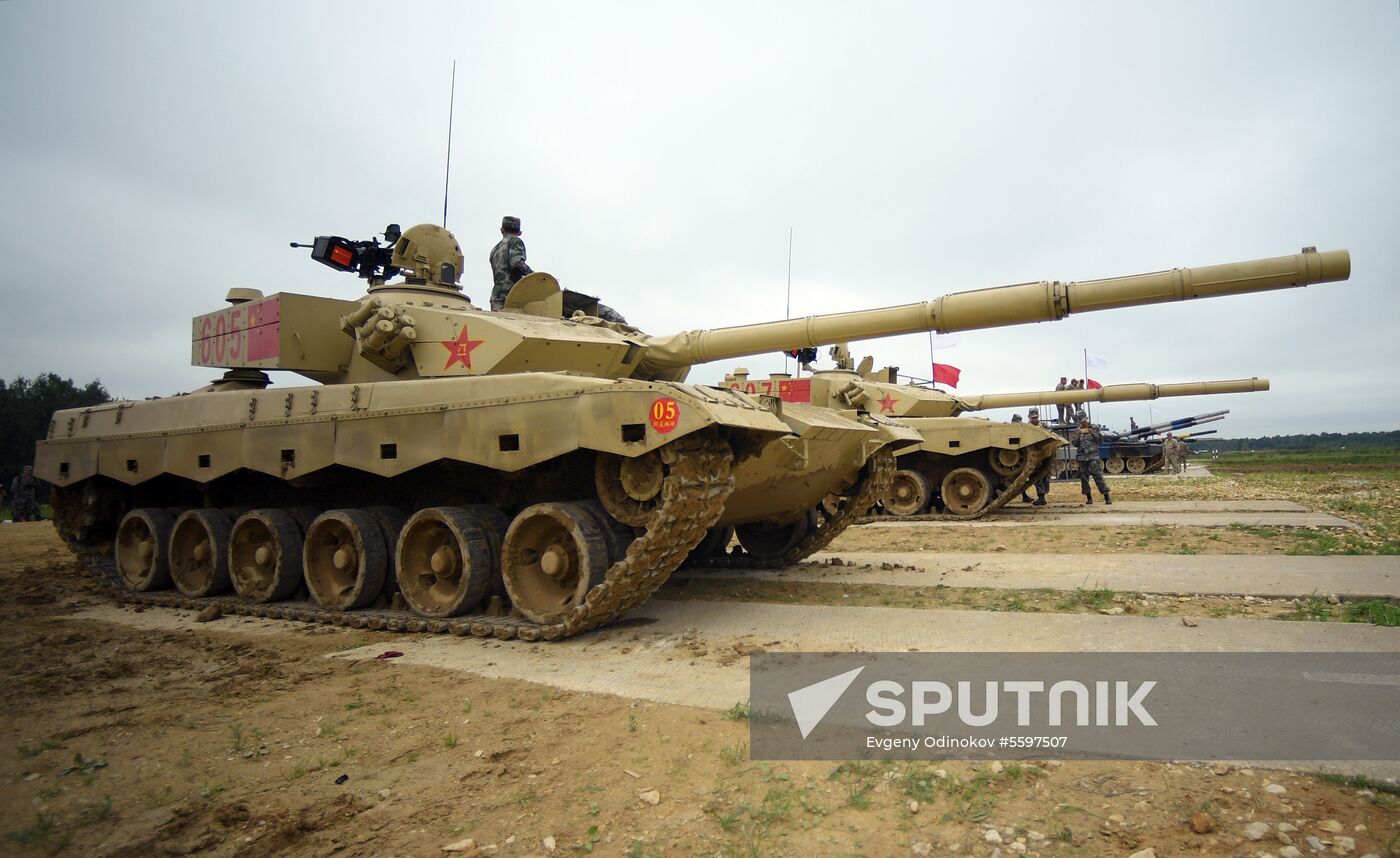 Preparations for Tank Biathlon 2018 international competition