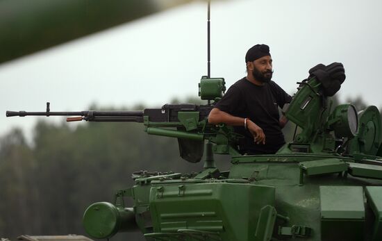 Preparations for Tank Biathlon 2018 international competition