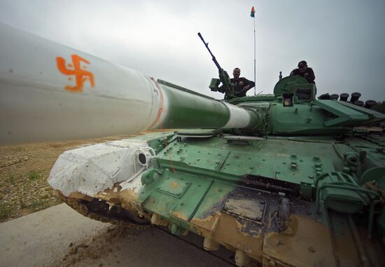 Preparations for Tank Biathlon 2018 international competition