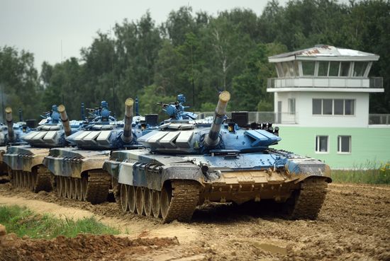 Preparations for Tank Biathlon 2018 international competition