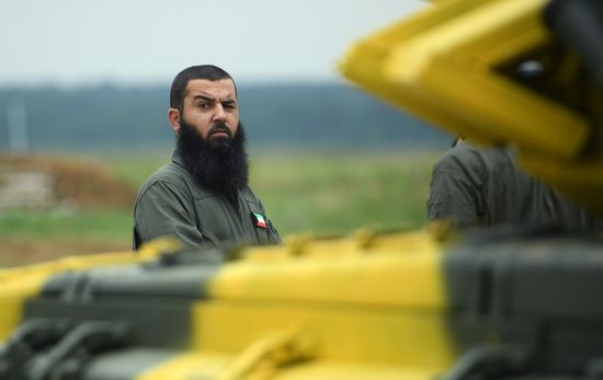 Preparations for Tank Biathlon 2018 international competition