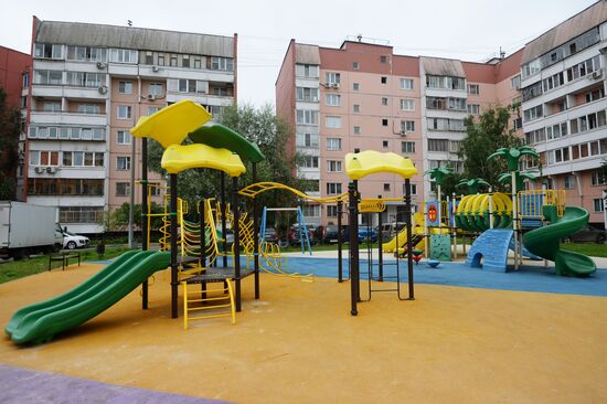 Moscow's most beautified courtyards