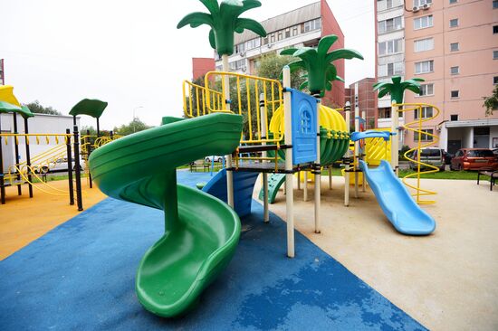 Moscow's most beautified courtyards