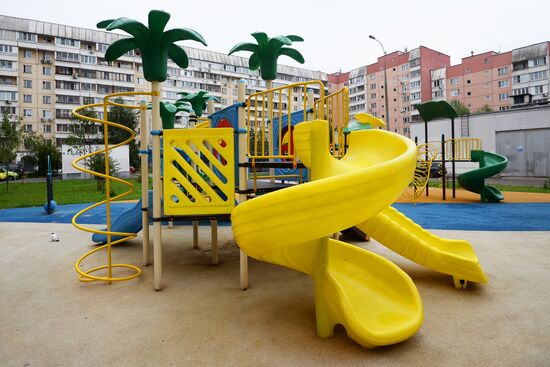 Moscow's most beautified courtyards