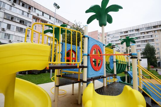 Moscow's most beautified courtyards