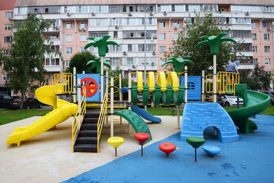 Moscow's most beautified courtyards