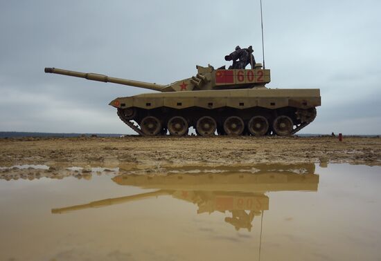 Preparations for Tank Biathlon 2018 international competition