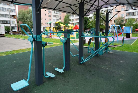 Most beutified coutyeards in Moscow