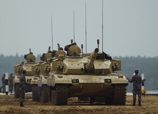 Preparations for Tank Biathlon 2018 international competition