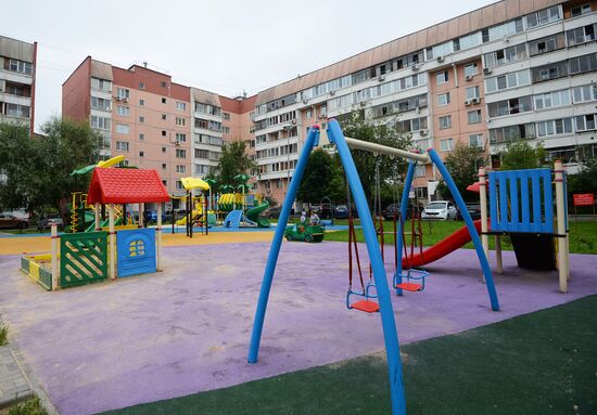 Moscow's most beautified courtyards