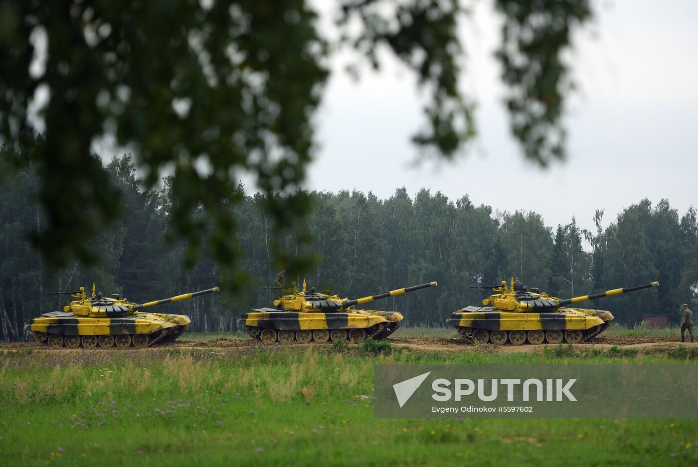Preparations for Tank Biathlon 2018 international competition