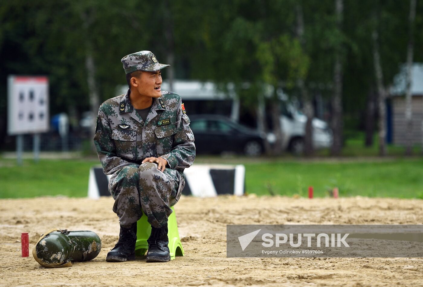 Preparations for Tank Biathlon 2018 international competition