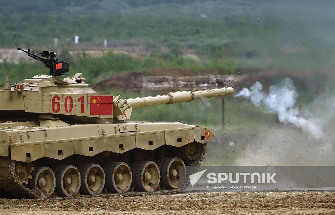Preparations for Tank Biathlon 2018 international competition