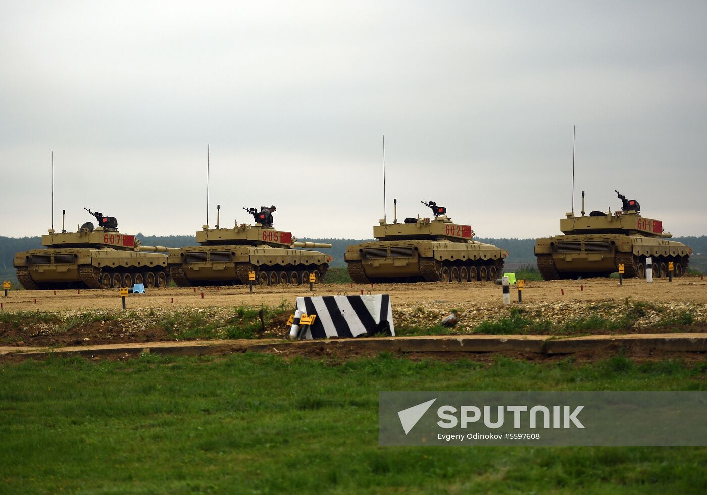 Preparations for Tank Biathlon 2018 international competition