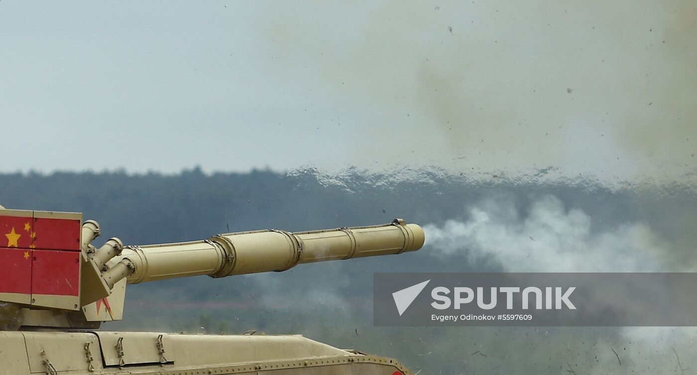 Preparations for Tank Biathlon 2018 international competition