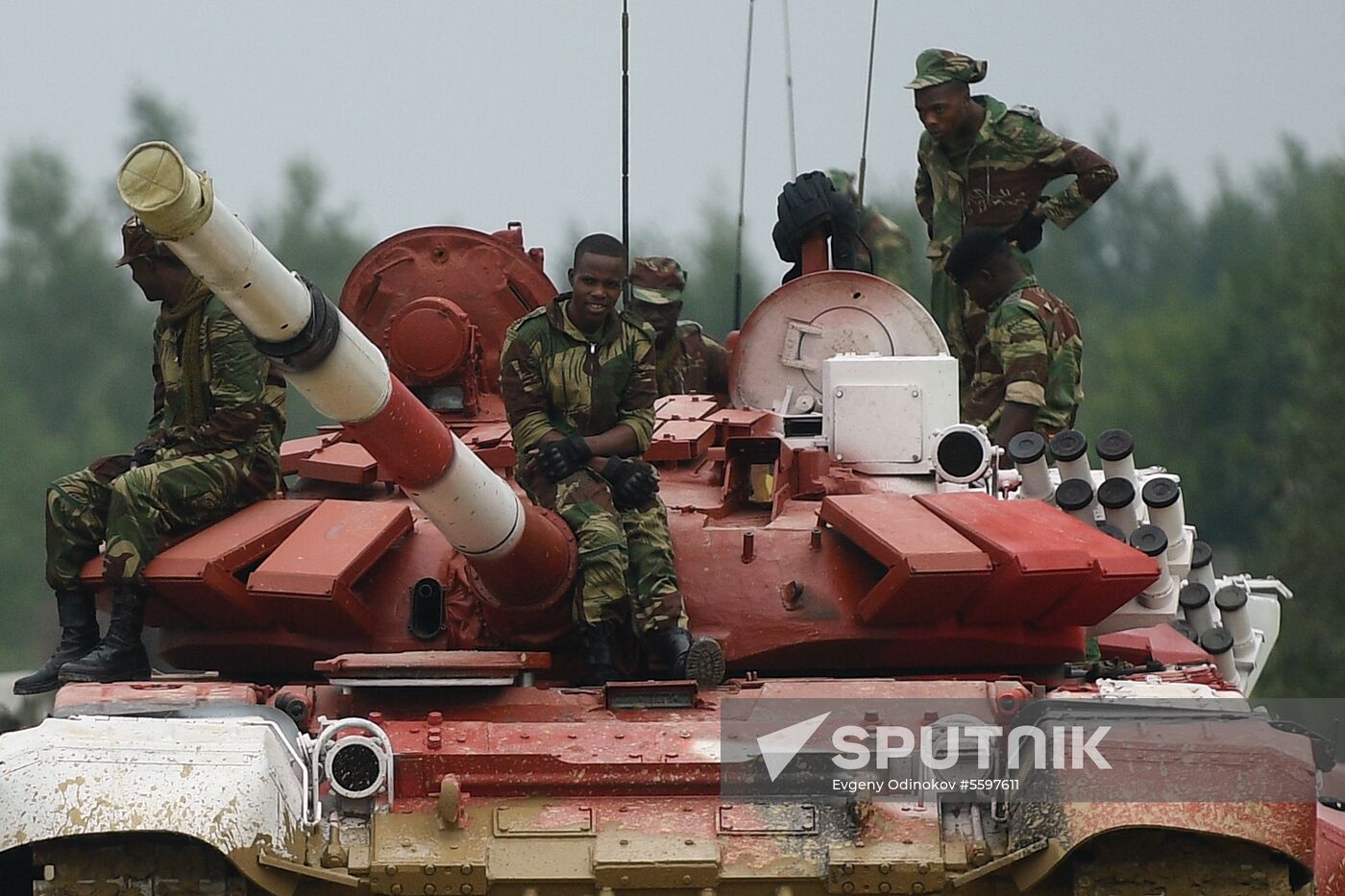 Preparations for Tank Biathlon 2018 international competition