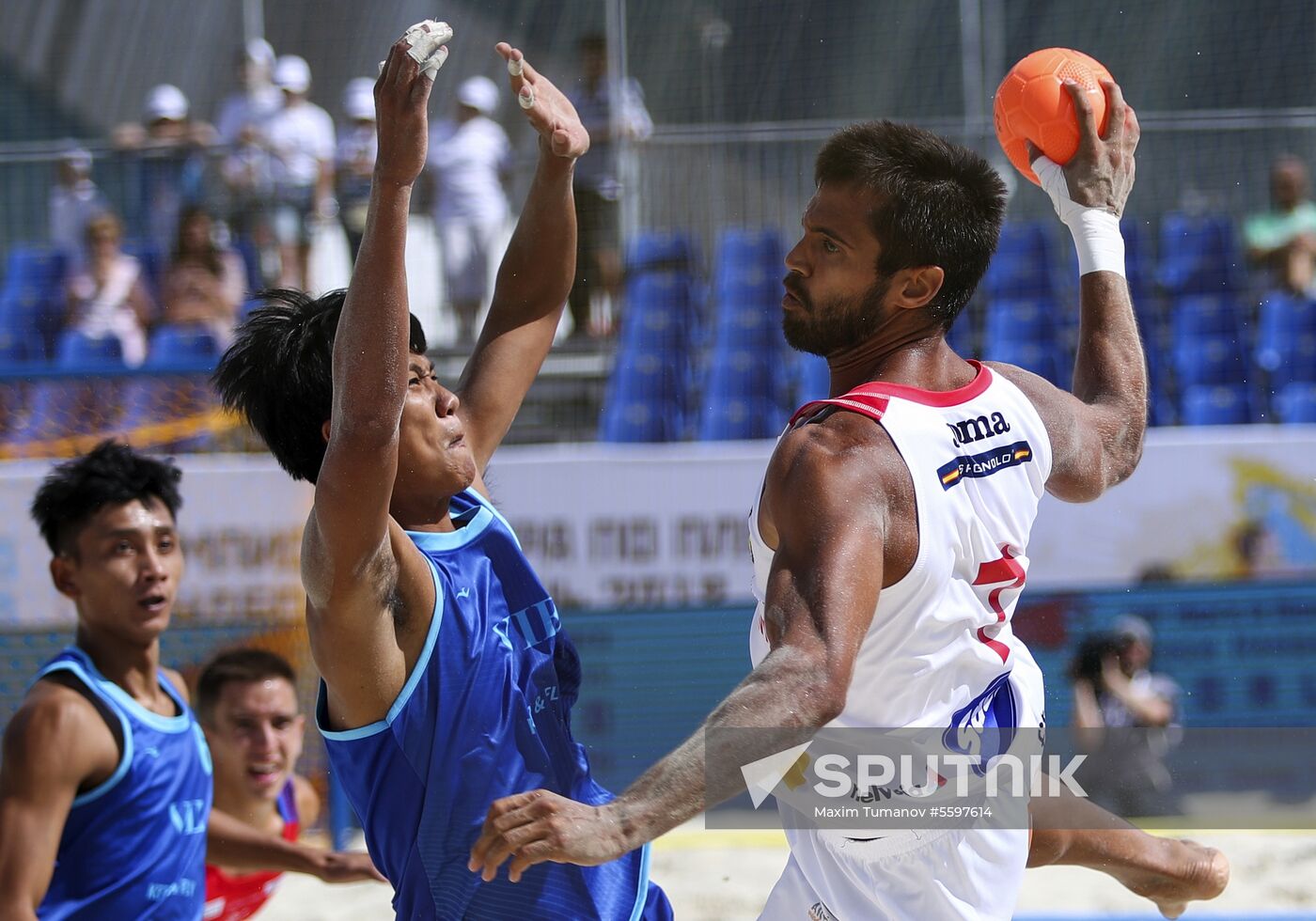 Beach Handball. 2018 World Championships. Day one