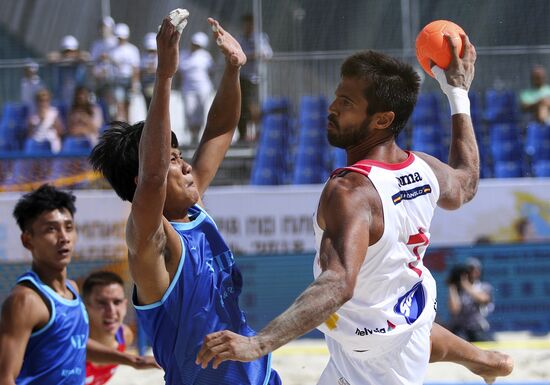Beach Handball. 2018 World Championships. Day one