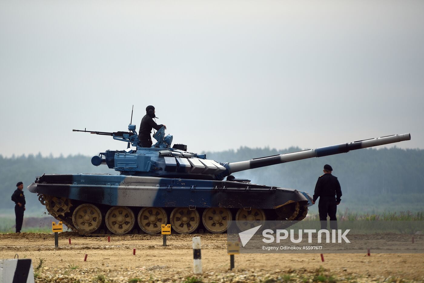Preparations for Tank Biathlon 2018 international competition