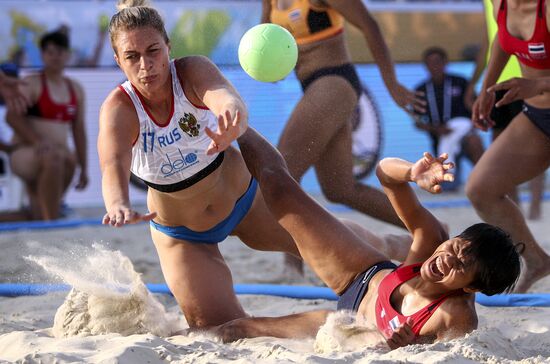 Beach Handball. 2018 World Championships. Day one