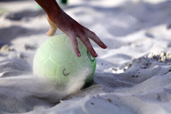 Beach Handball. 2018 World Championships. Day one